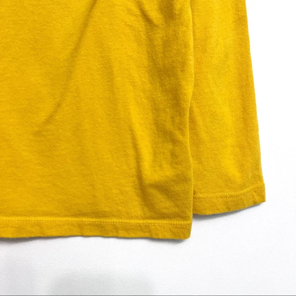 old navy | good at hugs bear long sleeved crewneck tee yellow 5t